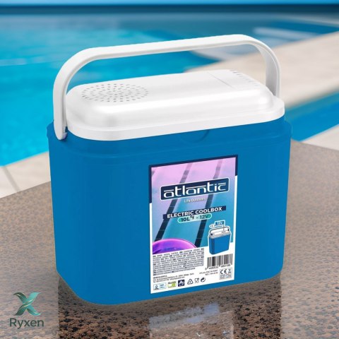 Lodówka CEGECO 10L Niebieska Biała Pokrywa Kamai Kamai COOLBOX