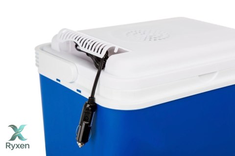 Lodówka CEGECO 10L Niebieska Biała Pokrywa Kamai Kamai COOLBOX