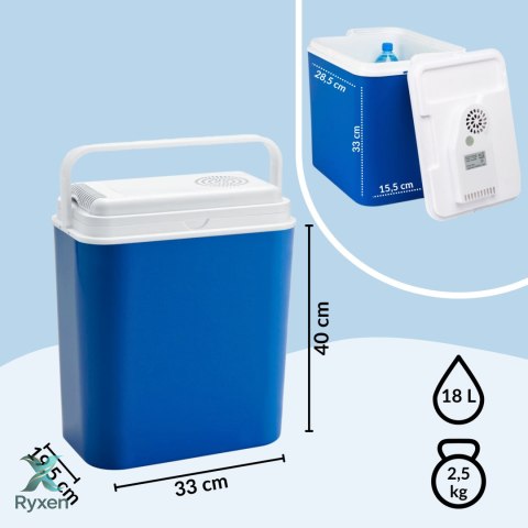 Lodówka turystyczna samochodowa KAMAI ATLANTIC 18L - 12V Kamai Coolbox