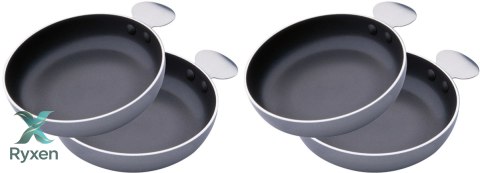Patelnie mini 4 szt CADAC TAPAS z powłoką GreenGrill® CADAC