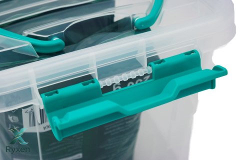 Pojemnik plastikowy 5,0L PROSTOKĄT MULTI BOX z pokrywką CLIP Chomik