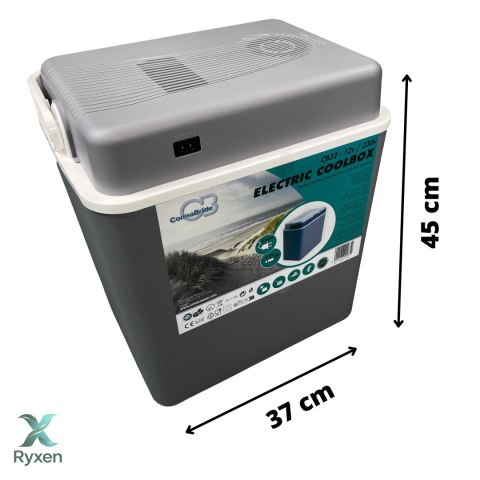 30L uniwersalna 12V/230V KAMAI ECO CB - SZARA Kamai Coolbox