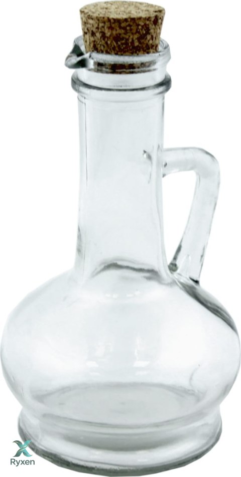 Butelka szklana 150ml z korkiem OLIWA lub OCET Chomik