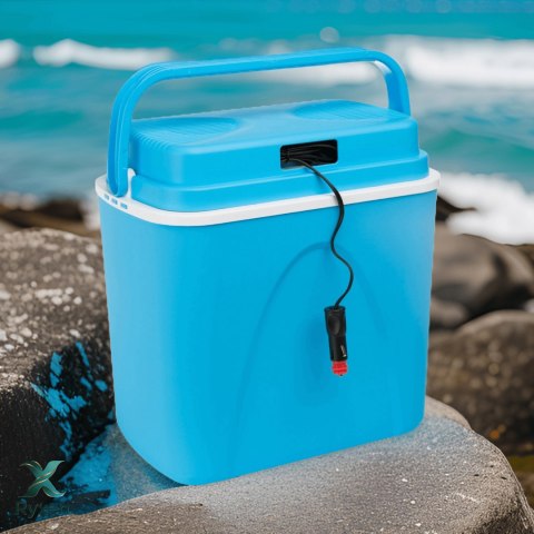 Lodówka samochodowa elektryczna 22L KAMAI CB, zasilanie 12V, niebieska Conabridge