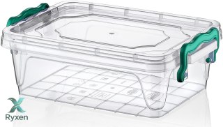 Pojemnik plastikowy 1,2L PROSTOKĄT MULTI BOX z pokrywką Chomik