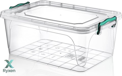 Pojemnik plastikowy 20L PROSTOKĄT MULTI BOX z pokrywą Chomik