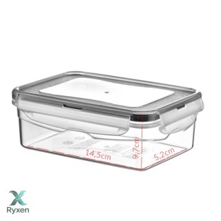 Pojemnik plastikowy 400ml PROSTOKĄT SAVER BOX z pokrywką Chomik
