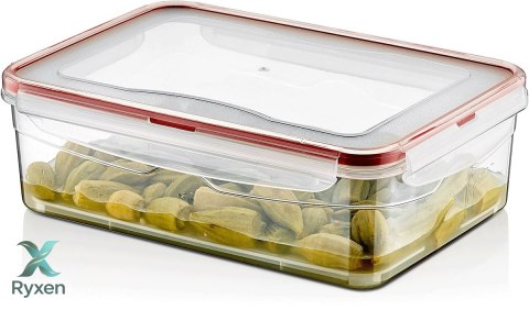 Pojemnik plastikowy 400ml PROSTOKĄT SAVER BOX z pokrywką Chomik