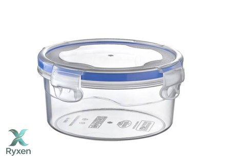Pojemnik plastikowy 500ml OKRĄGŁY SAVER BOX z pokrywką Chomik