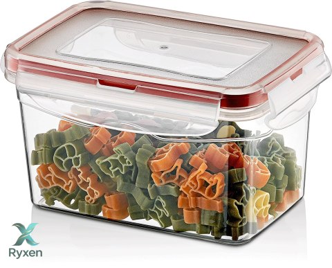 Pojemnik plastikowy 700ml PROSTOKĄT SAVER BOX z pokrywką Chomik