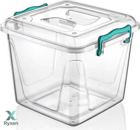 Pojemnik plastikowy 8,5L KWADRAT MULTI BOX z pokrywką Chomik