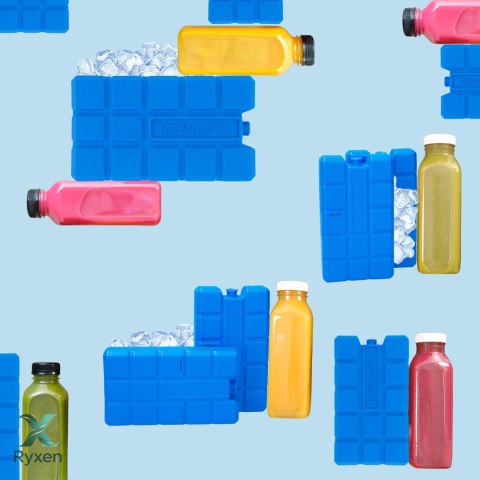 Wkład mrożący do lodówek turystycznych 2x750ml KAMAI Kamai Coolbox