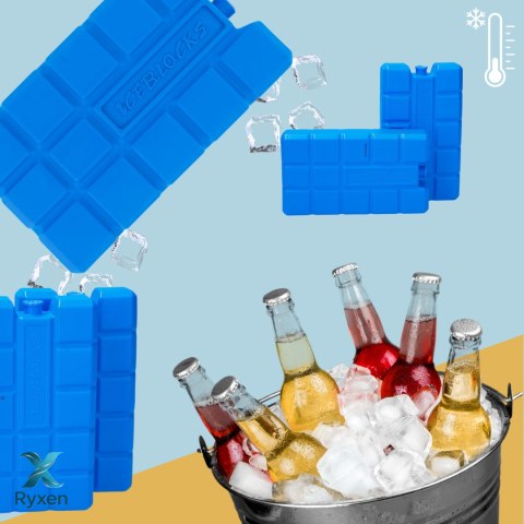 Wkład mrożący do lodówek turystycznych 2x750ml KAMAI Kamai Coolbox