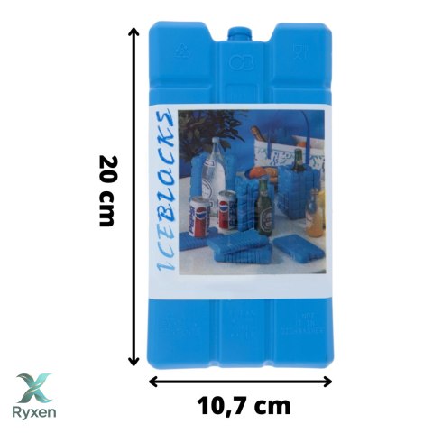 Wkład mrożący do lodówek turystycznych 2x750ml KAMAI Kamai Coolbox