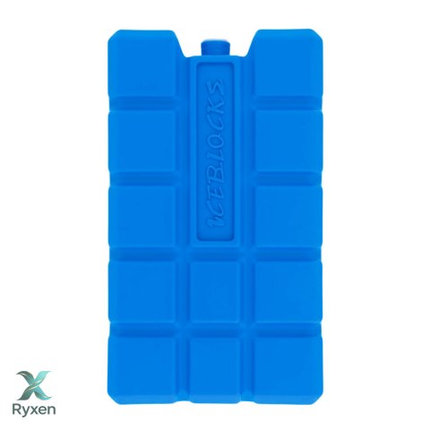 Wkład mrożący 400 ml zestaw 1 szt. do lodówki turystycznej, niebieski, 16x9,3x3,2 cm Kamai COOLBOX