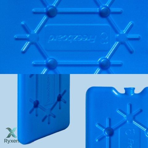 Wkład mrożący 400 ml do lodówki turystycznej, płaski, 25x20 cm, bezpieczny do kontaktu z żywnością Kamai COOLBOX