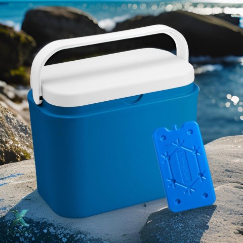 Wkład mrożący 400 ml do lodówki turystycznej, płaski, 25x20 cm, bezpieczny do kontaktu z żywnością Kamai COOLBOX