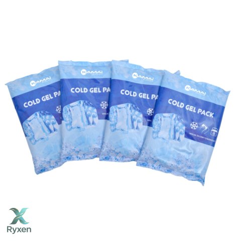 Wkład żelowy mrożący 480g Kamai Coolbox, do lodówek turystycznych, kolor niebieski Coldpack