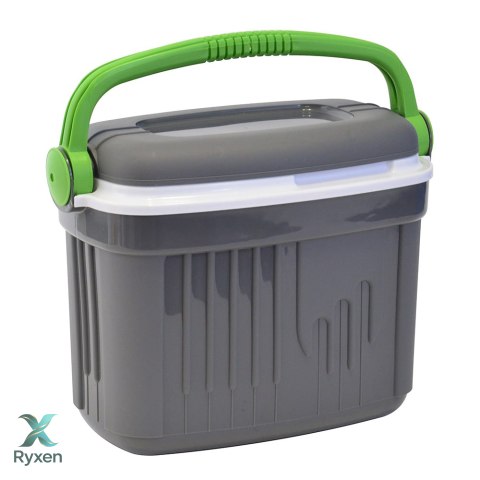 Lodówka turystyczna 8 L na wkłady mrożące, szara, 36x21x28 cm Kamai COOLBOX
