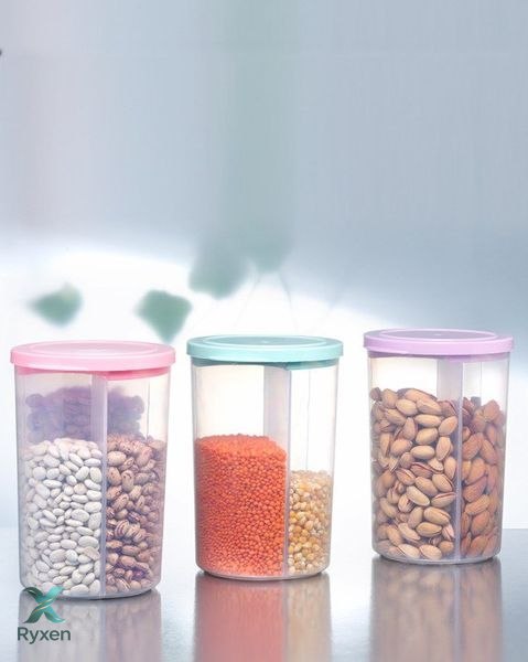 Pojemnik plastikowy 3w1, 3x750ml Gonpa