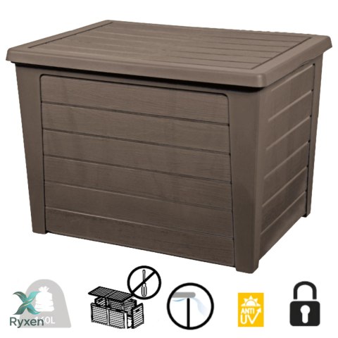 Skrzynia ogrodowa 160L TAUPE Kamai EDA