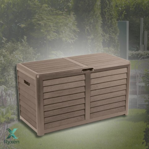 Skrzynia ogrodowa 420L TAUPE Kamai EDA
