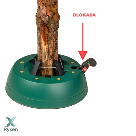 Stojak choinkowy Kamai® START 3 do drzewka 3 m. ZIELONY Kamai Stojaki Choinkowe