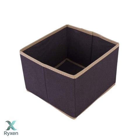 Organizer do szafy i szuflady 20x20x15cm BRĄZOWY Aroma Smak