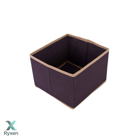 Organizer do szafy i szuflady 20x20x15cm BRĄZOWY Aroma Smak