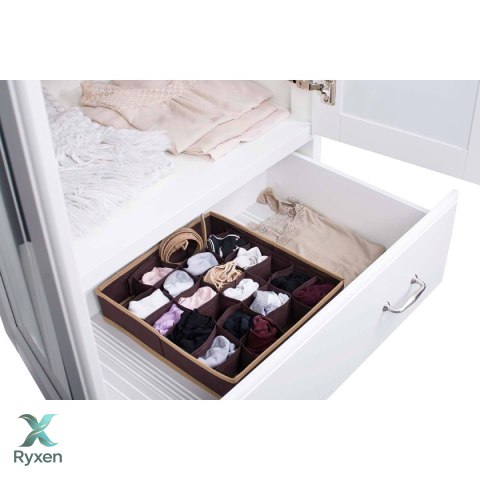 Organizer do szuflady 34x31x8cm BRĄZ Aroma Smak