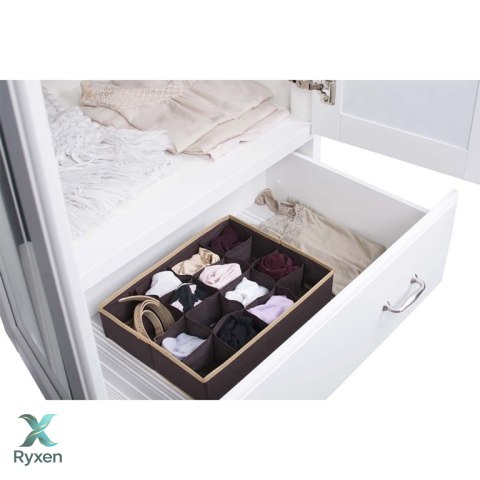 Organizer do szuflady 35x27x9cm BRĄZ Aroma Smak