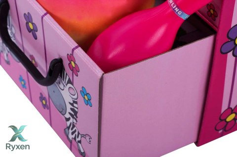 Pudełko kartonowe 2 szuflady pionowe SAWANNA ZEBRA Aroma Smak