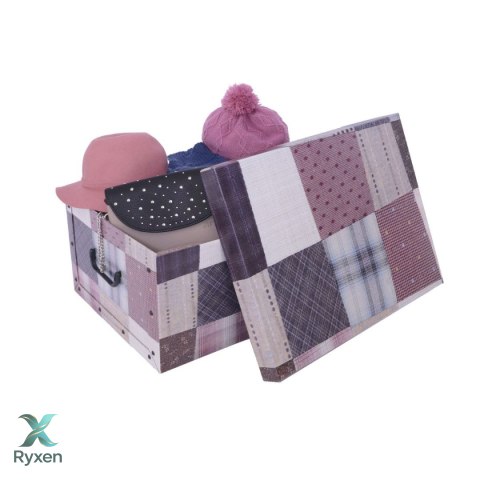 Pudełko kartonowe MAXI PATCHWORK KLASYCZNE MissSpace