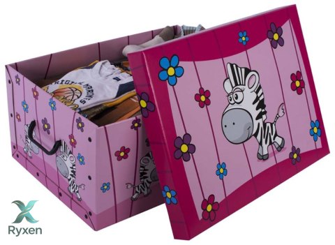 Pudełko kartonowe MAXI SAWANNA ZEBRA MissSpace