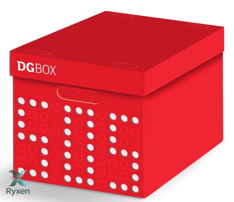 Pudełko kartonowe personalizowane DGBOX CZERWONE Lavatelli