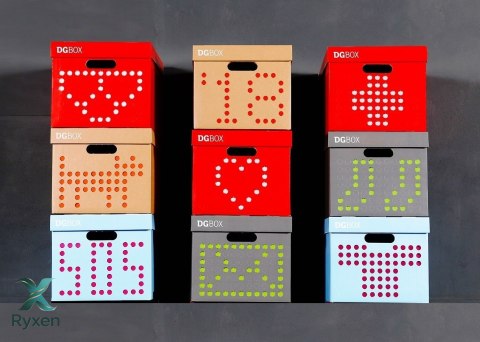Pudełko kartonowe personalizowane DGBOX SZARE Lavatelli
