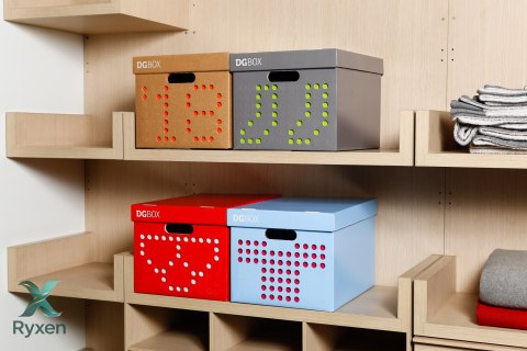 Pudełko kartonowe personalizowane DGBOX SZARE Lavatelli