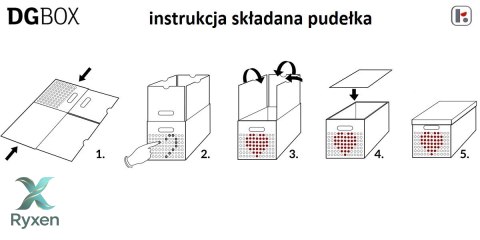 Pudełko kartonowe personalizowane DGBOX SZARE Lavatelli
