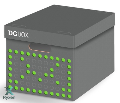 Pudełko kartonowe personalizowane DGBOX SZARE Lavatelli