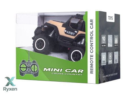 Mini samochód zdalnie sterowany ARMY Rebel