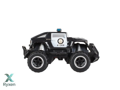 Mini samochód zdalnie sterowany REBEL POLICE Rebel