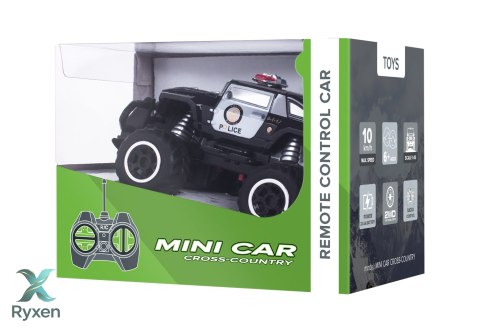 Mini samochód zdalnie sterowany REBEL POLICE Rebel