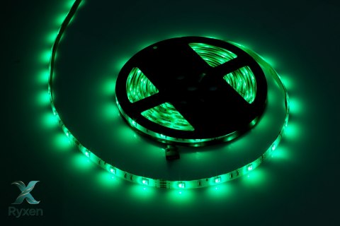 Sznur diodowy 5m Rebel RGB(150x5050 SMD), wodoodporny -- białe PCB Rebel