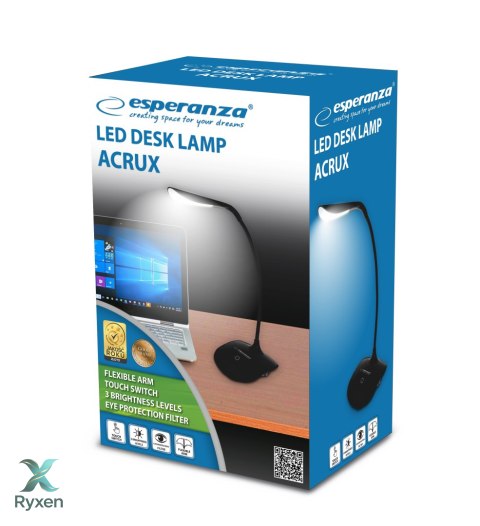 ELD103K Esperanza lampka biurkowa led acrux czarna Esperanza