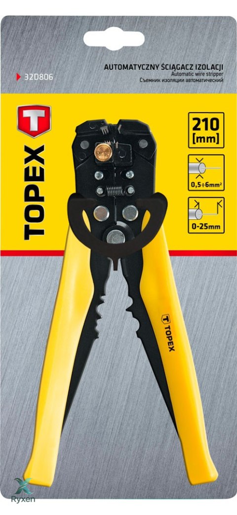 Automatyczny ściągacz izolacji 210 mm TOPEX