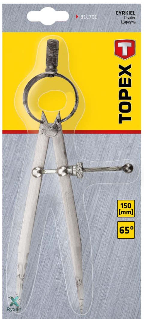 Cyrkiel ślusarki 150 mm TOPEX