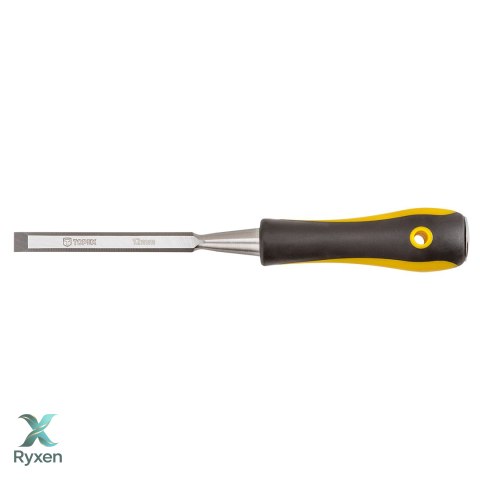 Dłuto 12 mm, dwumateriałowy uchwyt, CrV TOPEX