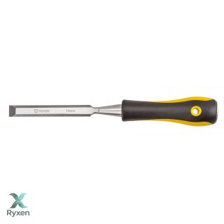 Dłuto 14 mm, dwumateriałowy uchwyt, CrV TOPEX