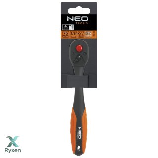 Grzechotka odgięta 3/8", 200 mm NEO TOOLS