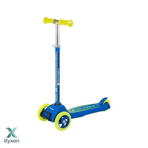 Hulajnoga trójkołowa REBEL KIDS WHEELS YELLOW Rebel